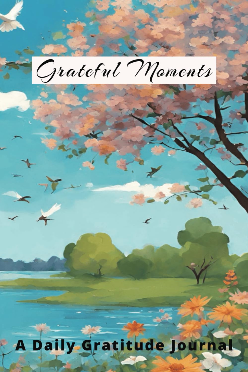 Grateful Moments: Daily Gratitude Journal-(Paperback)